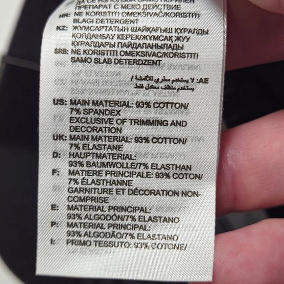 NEW Adidas Women’s Leggings Small Black 3-Stripe Sportswear Athleisure Size S - Picture 8 of 8